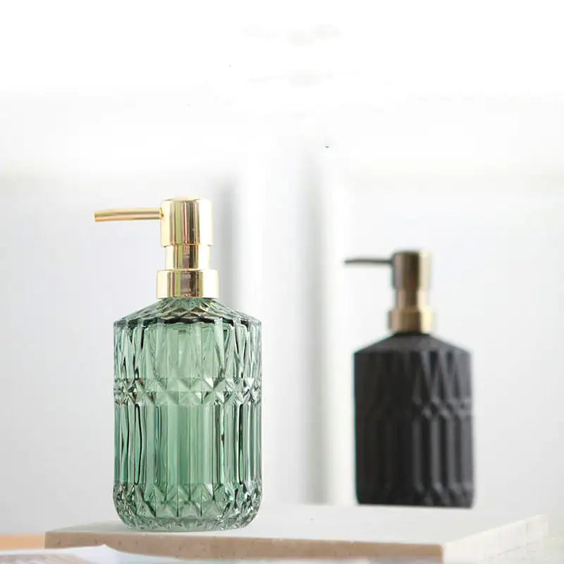 Elegant Hand Soap Glass Dispenser